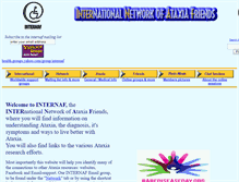Tablet Screenshot of internaf.org